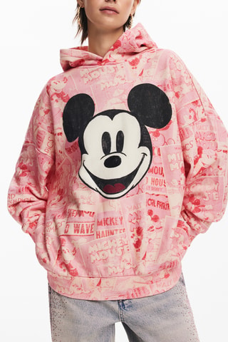 Felpa con cappuccio Topolino Disney - Rosa