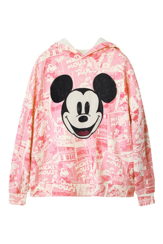 Felpa con cappuccio Topolino Disney - Rosa