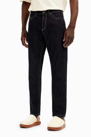 Jeans regular - Nero