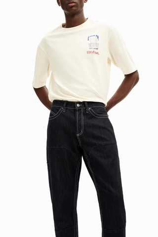 Jeans regular - Nero