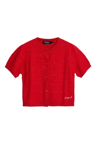 Cardigan - Rosso