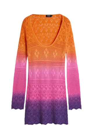 Abito tie and dye - Arancione