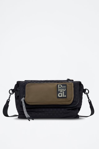 Borsa a tracolla - Nero e verde