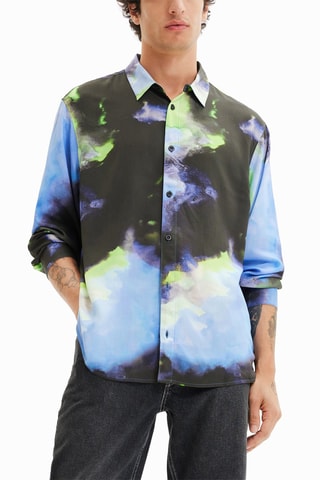 Camicia - Nero e verde