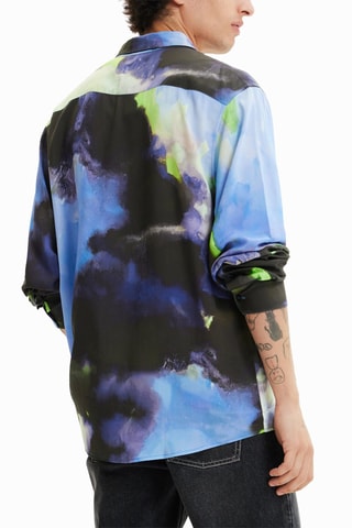 Camicia - Nero e verde