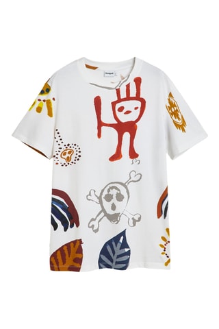 T-shirt regular - Bianco