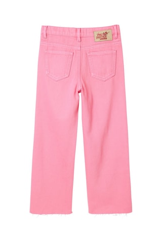 Jeans La Pantera rosa - Bianco, nero, giallo e rosa