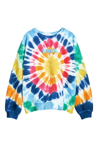 Felpa tie and dye - Multicolore