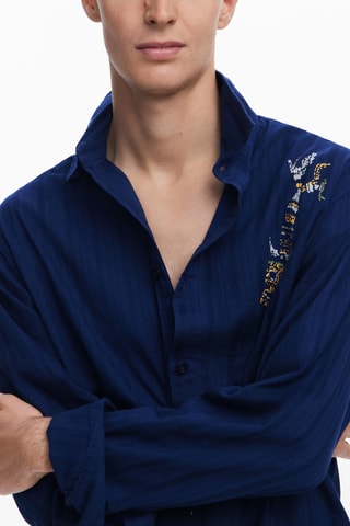 Camicia regular - Navy