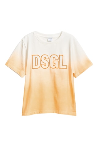 T-shirt dip and dye - Giallo