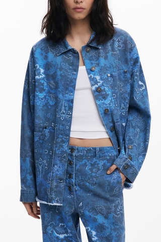 Giacca in jeans - Blu