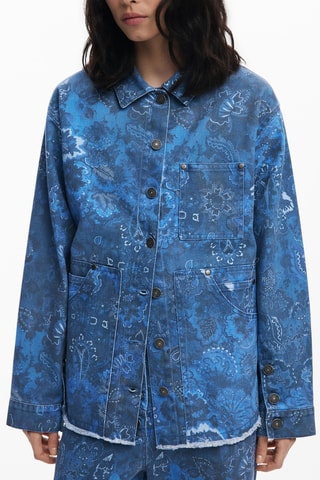 Giacca in jeans - Blu