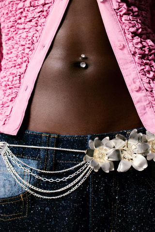Camicia regular - Rosa