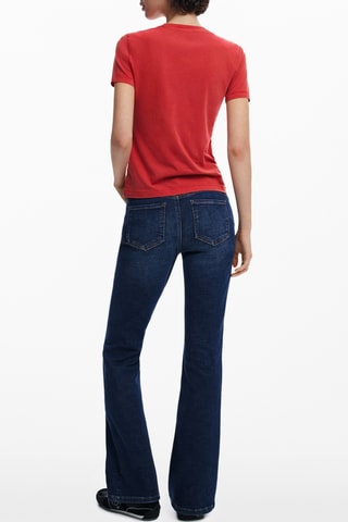 T-shirt regular - Rosso