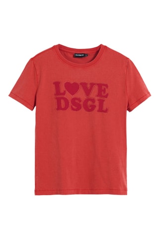 T-shirt regular - Rosso