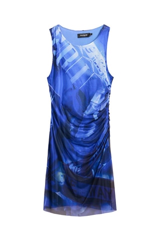 Abito taglio dritto - Blu