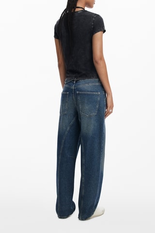 T-shirt regular - Gris foncé