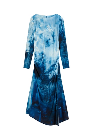 Abito midi - Blu