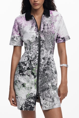 Abito a camicia - Grigio