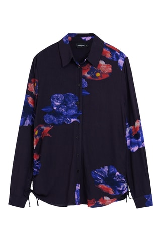 Camicia regular - Nero