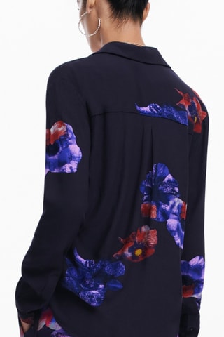 Camicia regular - Nero
