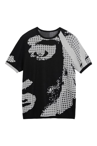 T-shirt regular - Nero