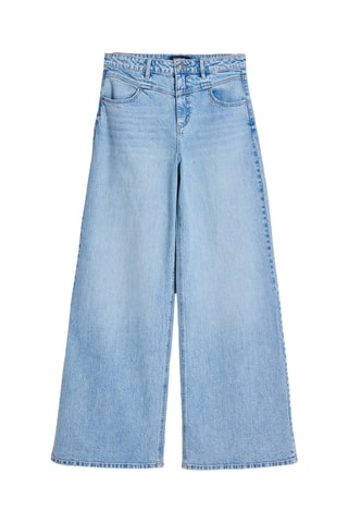 Jeans wide legs - Azzurro