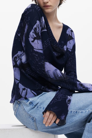 Top - Blu scuro