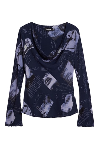 Top - Blu scuro
