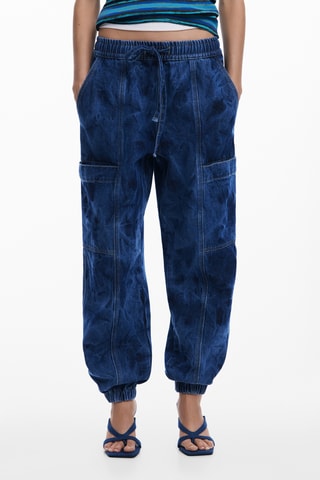Jeans sportivi - Blu scuro