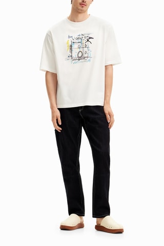 T-shirt regular - Bianco