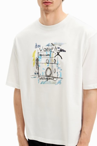 T-shirt regular - Bianco