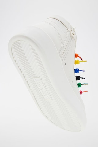 Sneakers alte - Blu, giallo, rosso e verde