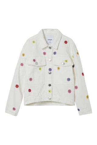 Giacca in jeans - Bianco