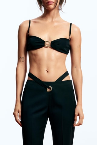 Crop top - Nero