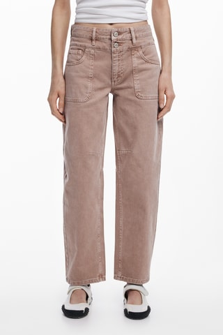 Pantaloni baggy - Beige