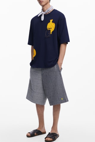 T-shirt regular - Navy