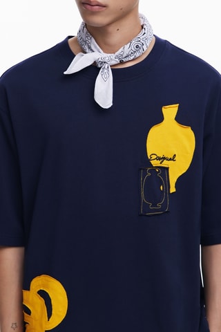 T-shirt regular - Navy