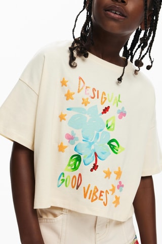 T-shirt - Beige