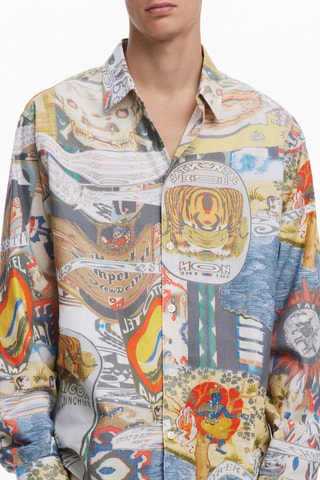 Camicia regular - Multicolore