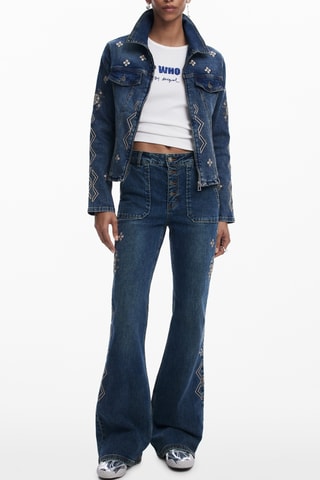 Giacca in jeans - Blu scuro