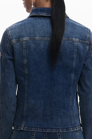 Giacca in jeans - Blu scuro
