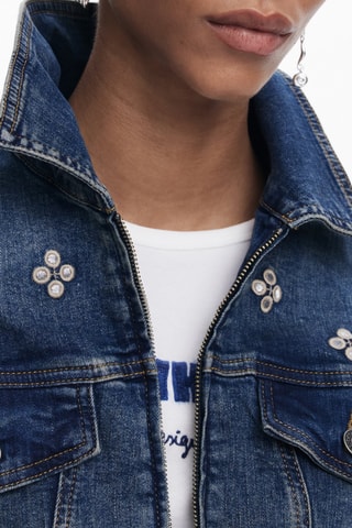 Giacca in jeans - Blu scuro