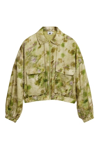 Giacca tie and dye - Verde