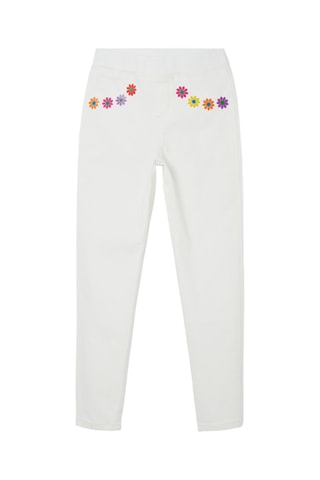 Pantaloni - Bianco e rosa