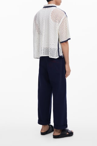 Camicia regular - Beige