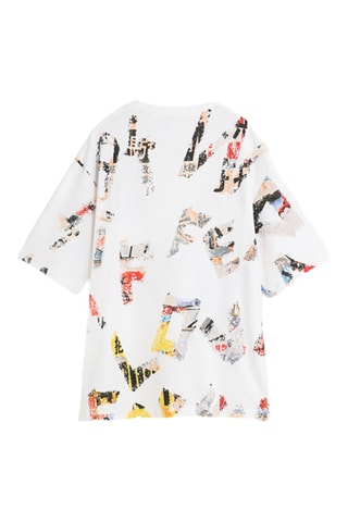 T-shirt regular - Bianco