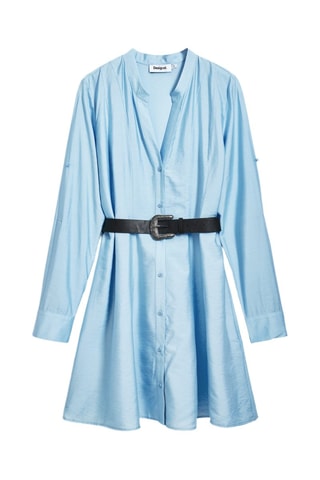 Abito a camicia - Blu