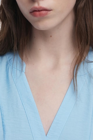 Abito a camicia - Blu