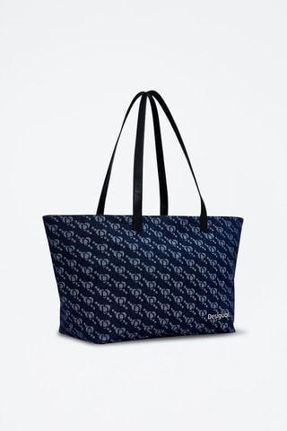Shopping bag - Nero e blu